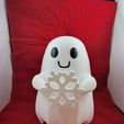 Snowflake.jpg Cute Ghost 3D Model with Interchangeable Magnetic Arms