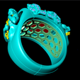 Nhan-than-thoai-447-02.png Mythischer Ring -Löwenring - Kriegerring - N447