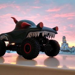 2017-12-20 09-17-10.JPG Free STL file haunted house monster truck・3D printing design to download