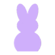 Cool Easter Peep Decor Icon.stl Cool Easter Bunny Peep Decor Icon