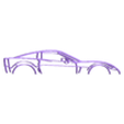 z06 2008.stl Wall Silhouette: Chevrolet Set