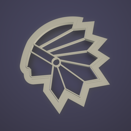 polymer clay cutter 6 size (mirror) 3D model