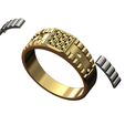 Square-2tone-undulated-diamond-watch-link-ring-v2-size6to13-01.jpg Anillo cuadrado de diamantes estilo rolex Talla 6 a 13