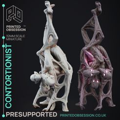 contortionist-1.jpg Archivo 3D Contorsionista - Jerrys Circus of Horrors - PRESUPUESTO - Ilustrado y Estadísticas - Escala 32mm・Diseño para descargar y imprimir en 3D
