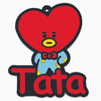 tata-tinker.png Tata keychain, character of BT21