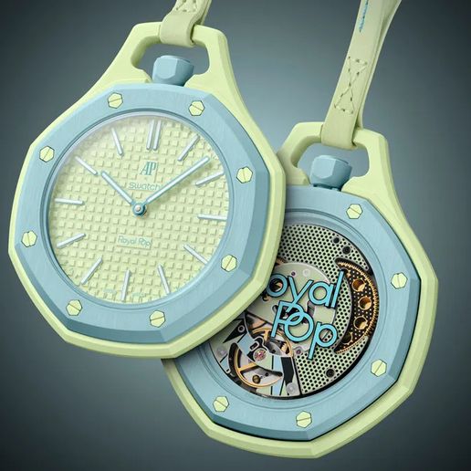 💫 Ap x Swatch strap adapter・ STL File for 3D printing・Cults