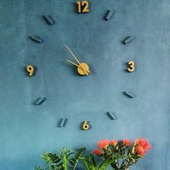 WhatsApp-Image-2023-09-13-at-17.24.18.jpeg STL file Wall clock 02・Template to download and 3D print