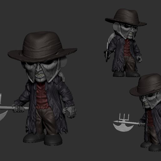 241292893_562930001515898_5475626221835512302_n.jpg Jeepers Creepers Menschenfressender Dämon Horror Gnom Monster Chibi STL