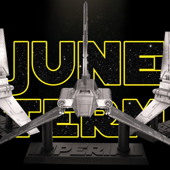 1.png Archivo 3D Imperial Lambda - Star Wars 3D Models - Tested and Ready for 3D printing・Plan imprimible en 3D para descargar