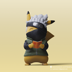 card_preview_Pikachu_X_Kakashi_0.png Télécharger fichier STL gratuit kakashi x pikachu naruto/pokemon • Plan imprimable en 3D, clemen123