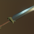 Espada-Grande-Reta.png Set of six High Impact Low Poly Swords