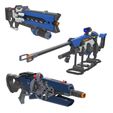 Bundle_2000x2000.jpg Overwatch Rifles Bundle - 3 modèles imprimables - STL - Usage personnel