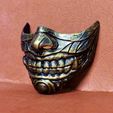 05.jpg Face Mask - Samurai Hannya Mask -Corona Mask for Halloween Cosplay