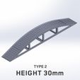 t2-30.jpg Cross Axle Bridge (wave) for diecast and RC cars