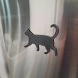 20221007_202422.jpg Cats 1 - 3D Model Silhouettes - Fridge Magnets, Gifts, Decorations, Souvenirs, Teaching Supplies