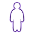 standing.stl Meccha Chameleon Cookie Cutter Standing Pose