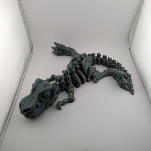 Flexi Factory Print-in-Place Скелет динозавра T-Rex с 3MF и XXL версиями в комплекте!