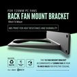 5.jpg 10-Inch 1U Rack Mount Fan Bracket for 120mm PC Fans - STL & 3MF Files, Custom Design for Homelab Cooling, Edge Computing, AI Rack Solutions, High-CFM Modular Build