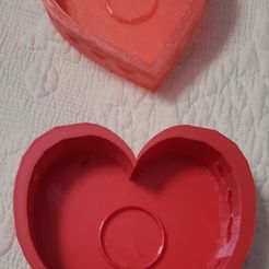20230213_201224.jpg Fichier STL Étui à cœur de Saint-Valentin pour bougie électrique votive à led・Idée pour impression 3D à télécharger