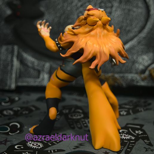 🐺 Roaring WereBuff Statue (Buffpup Werewolf Statue)・ STL File for 3D ...