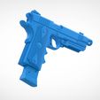 040.jpg Modified Remington R1 pistol from the game Tomb Raider 2013 3d print model