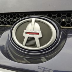 20200609_161114.jpg 3D-Datei Zylonenkopf Helm Autoemblem Abzeichen Logo für Scion Toyota & andere Battlestar Galactica kostenlos・3D-Druck-Idee zum Herunterladen