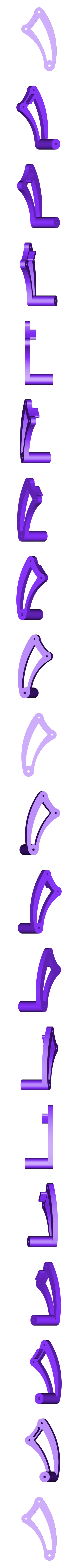 support_roue_motrice_arrière.stl スパイラル・エスケープメント・ムーブメント