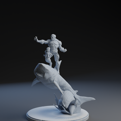 deep1.png STL file Marvel crisis protocol deep presupported included・3D printing idea to download, LegionMiniatures