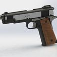 Colt-1911-MGS3-a.jpg Colt 1911 - custom operation Snake Eater
