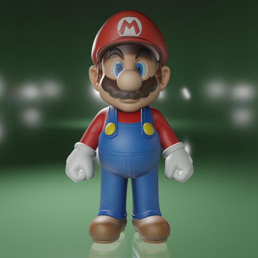 Super Mario Bros: Classic Figure for 3D Printing