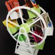 20240316_090148.jpg Teabag Ferris Wheel (The Teabagger) - Easy to print - Easy to assemble