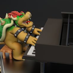 Bowser.132.jpg 3D file Bowser Super Mario Bros 3D Printing model・Template to download and 3D print