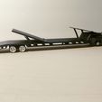 IMG_20231217_144014.jpg 1/64 Hotwheels 3D printedAUTO TRANSPORT GOOSENECK TRAILER for GREENLIGHT TRUCKS