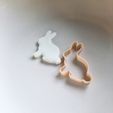 tavşan.jpg 3D Printed Rabbit Cookie Cutter, .STL Design for 3D Printers - Baking Adventure & Unique Treats