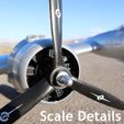 Details.jpg 3D file TROY'S 3D PRINTED RC DC-6/DC-7 AIRLINER・Model to download and 3D print