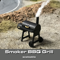 Smoker-title.png Smoker BBQ Grill for Dioramas