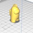 tttt.jpg Free STL file Keychain Among Us・3D printable model to download