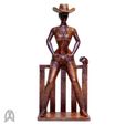Cowgirl.jpg Free STL file Cowgirl・3D print object to download, Double_Alfa_3D