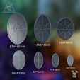 10.jpg Base Templates x168 - terrain bits for fantasy and sci-fi tabletop games
