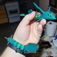 Articulated Rayquaza Flexible Pokemon Dragon