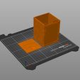 3D-Printer-Plate.jpg Deck Box 100 Cards - Magic the Gathering TCG - Phyrexian Theme (Atraxa, Praetors' Voice)