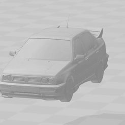 Jetta-diecast1.jpg STL file Volkswagen Jetta 1995 Jessie Fast and Furious・3D printable model to download