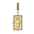 Diamond-crown-Cute-bear-memory-Iced-bail-Diamond-pendant-06.jpg Crown Diamond pendentif ours mignon avec boule glacée Modèle d'impression 3D