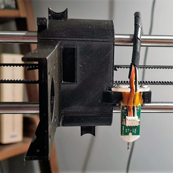 pobrane.png Free STL file Titan Aero Anet A8 Am8 Bl Touch mount bracket x carriage・Object to download and to 3D print