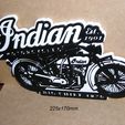 indian-motocicleta-big-chief-cartel-letrero-logotipo-impresion3d-coleccionista.jpg Indian, Motorcycle, Bigchief, vintage, collection, collecting, collector, handlebars, seat, Motorcartel, sign, logo, impresion3d