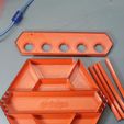 Hex-Schale-Dämpfer-3.jpg RC Hex tray tool and small parts holder with damper workstation