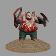 untitled.png 3D Model Pudge from Dota 2 on a stand