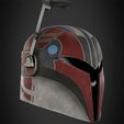 SabineHelmetClassic4.jpg Casco de Sabine Wren para Cosplay