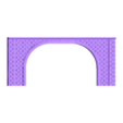 A02 - Double track tunnel portal - bridge side.stl 00 / HO Scale Railway/Train Layout Tunnel Portals, Bridges & Walls
