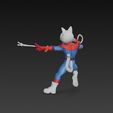 Spider-Cat-Rockstar-Web-Slinging-Superstar-3D-Print-Model-5.jpg Spider Cat Rockstar Web-Slinging Superstar 3D Print Model